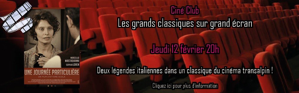 actualité Ciné Club